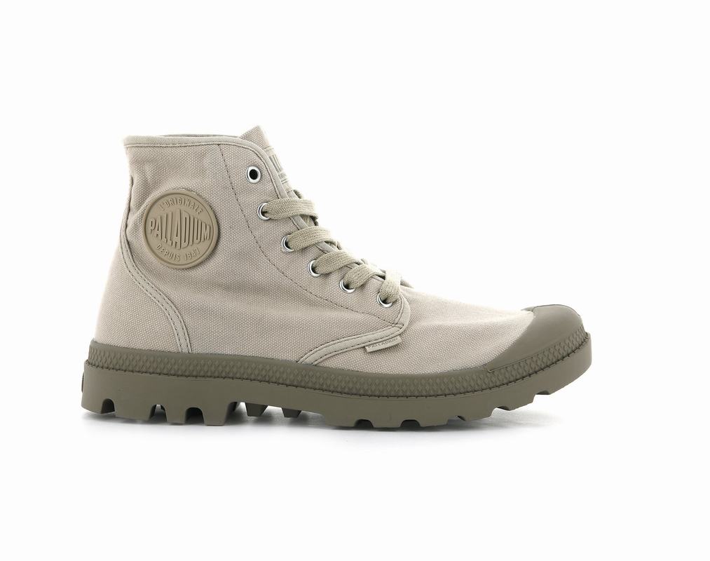 Palladium Pampa Hi Mens Boots Beige Australia [SORDHG-937]